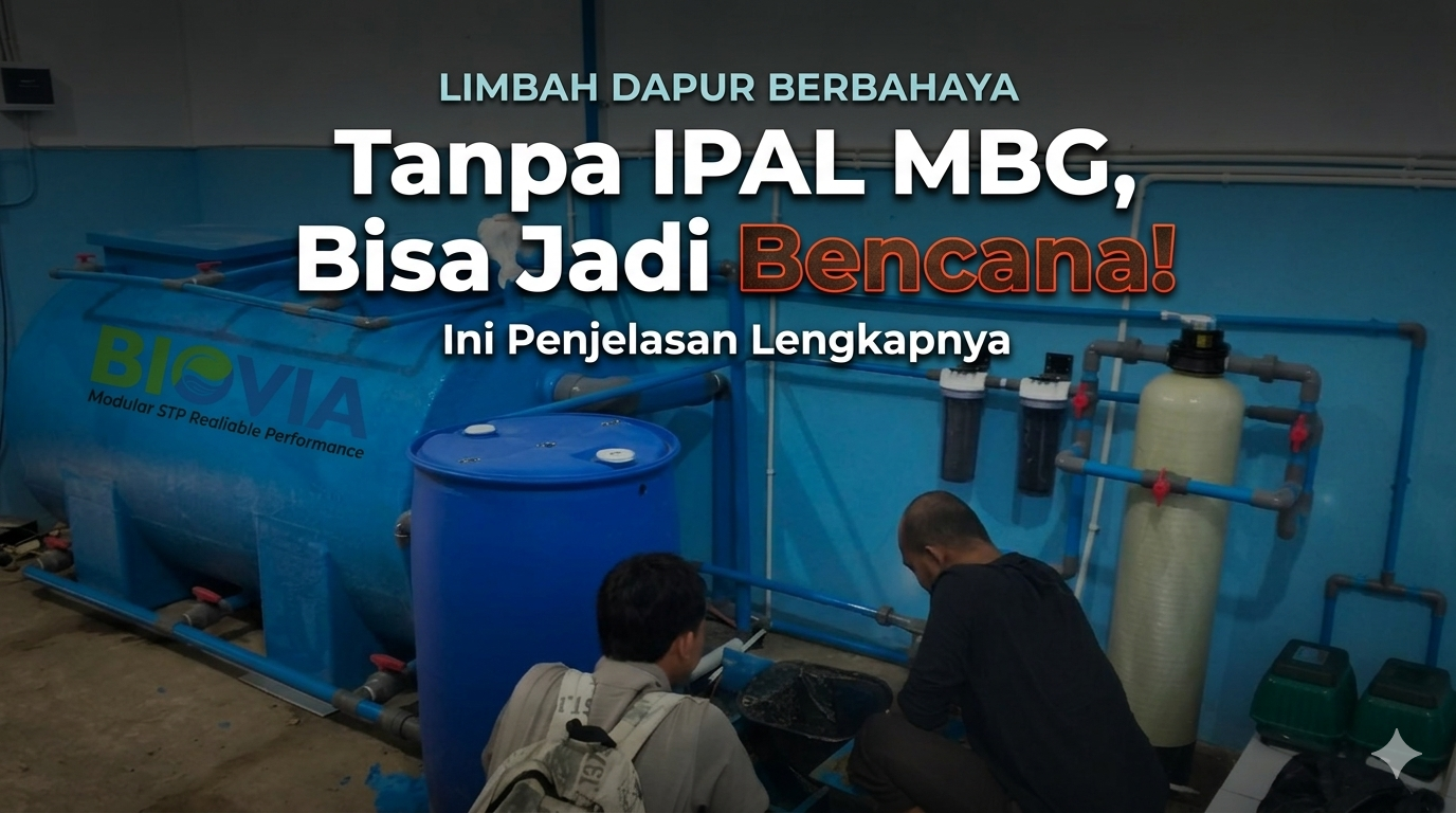 Tanpa IPAL MBG, Limbah Dapur Bisa Jadi Bencana! Ini Penjelasan Lengkapnya