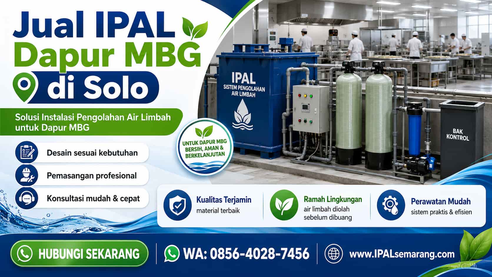 jual ipal dapur mbg di solo 123