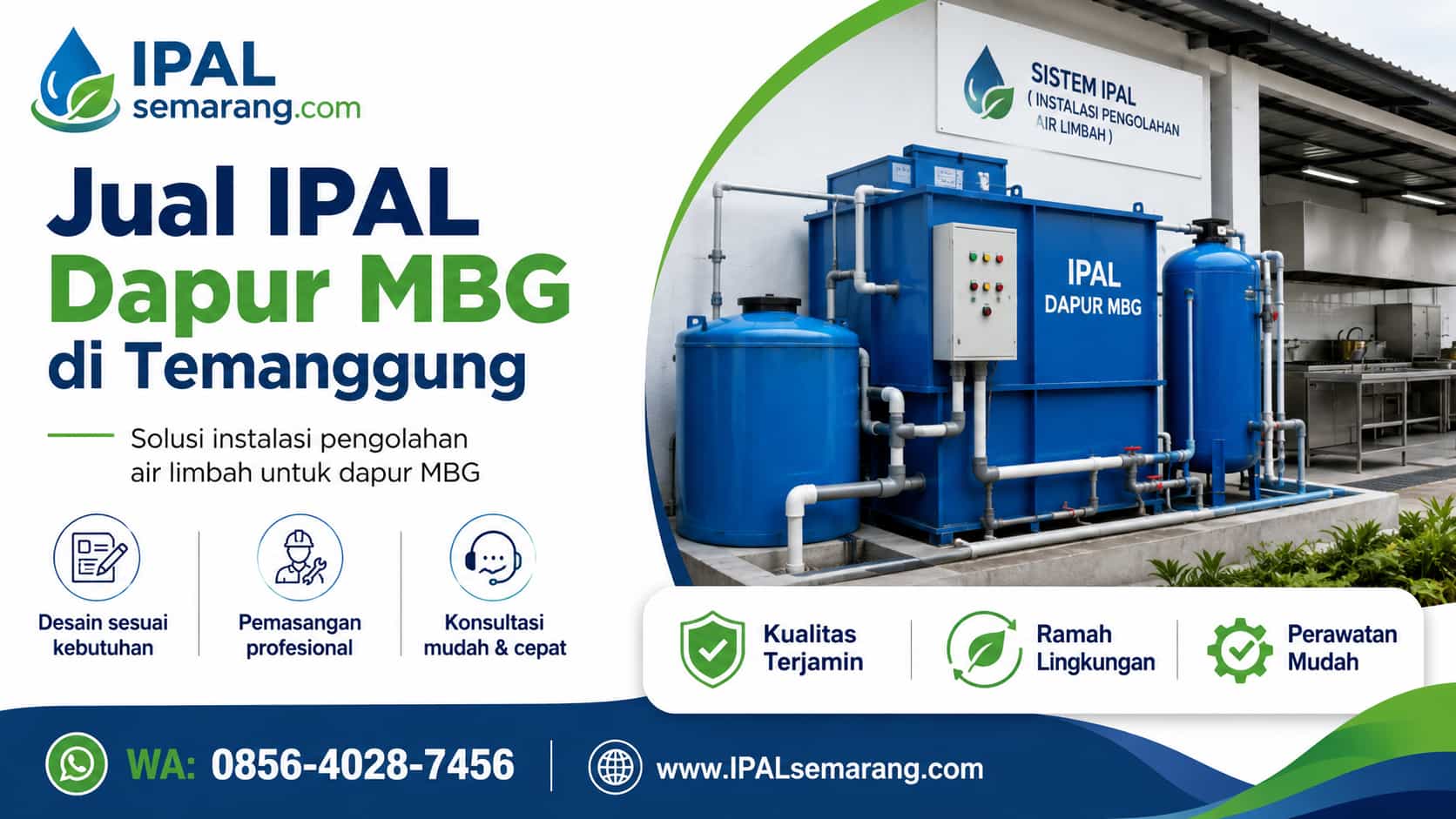 jual ipal dapur mbg di temanggung