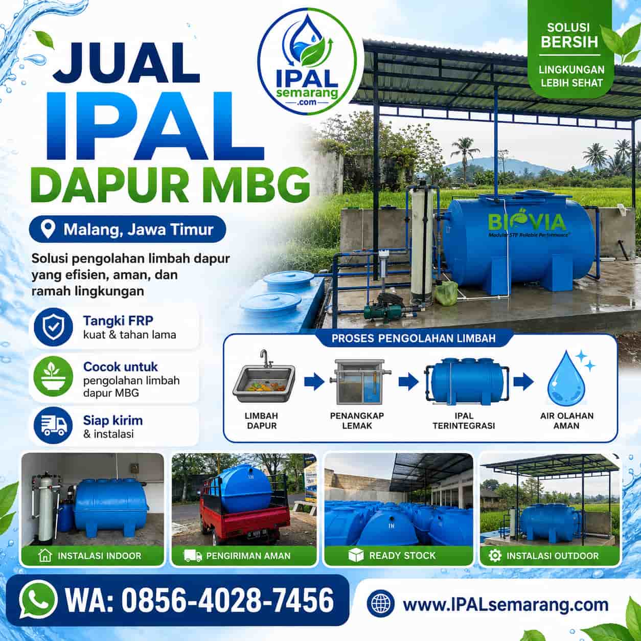 jual ipal dapur mbg malang jatim