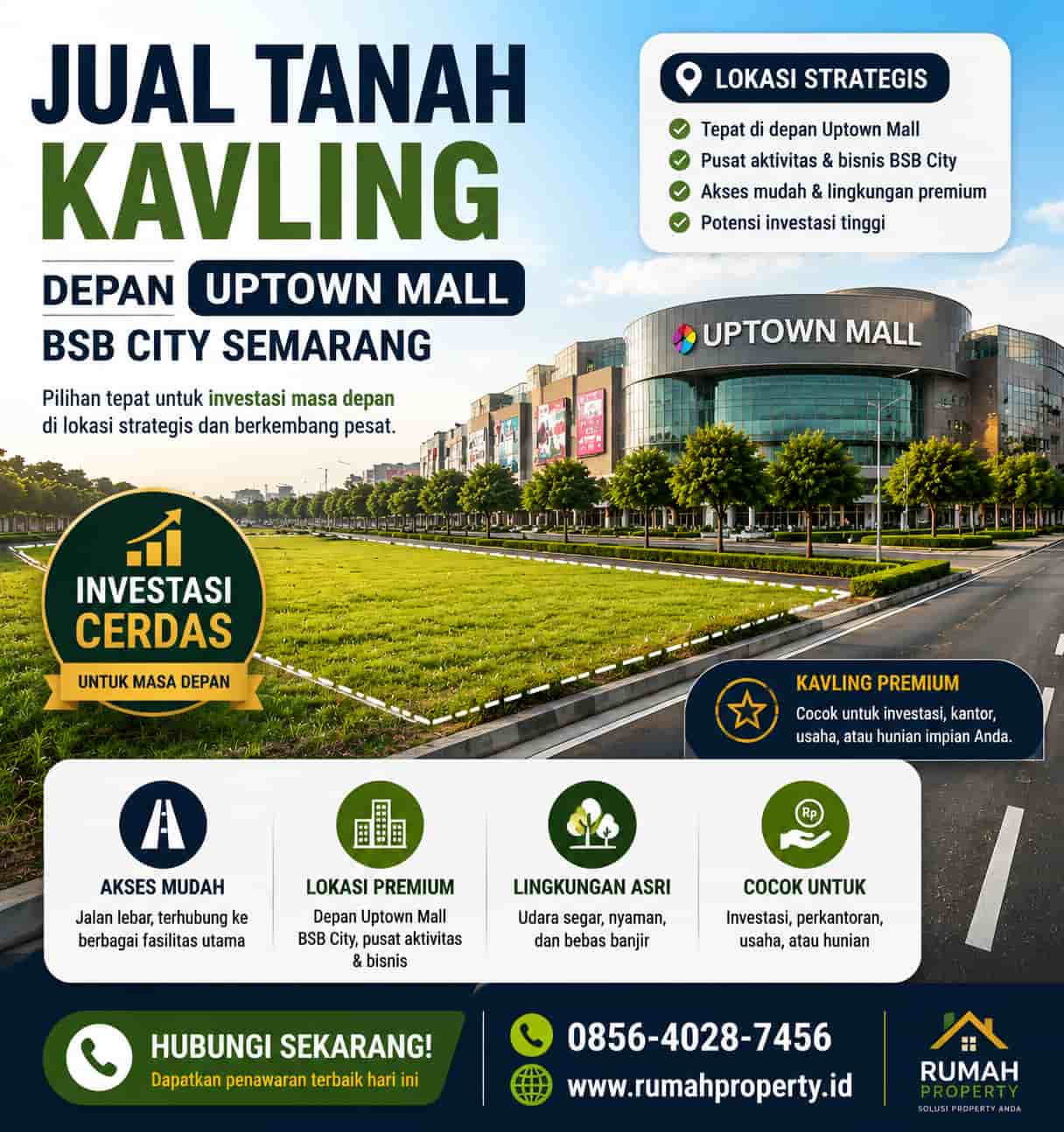 jual tanah kavling bsb city