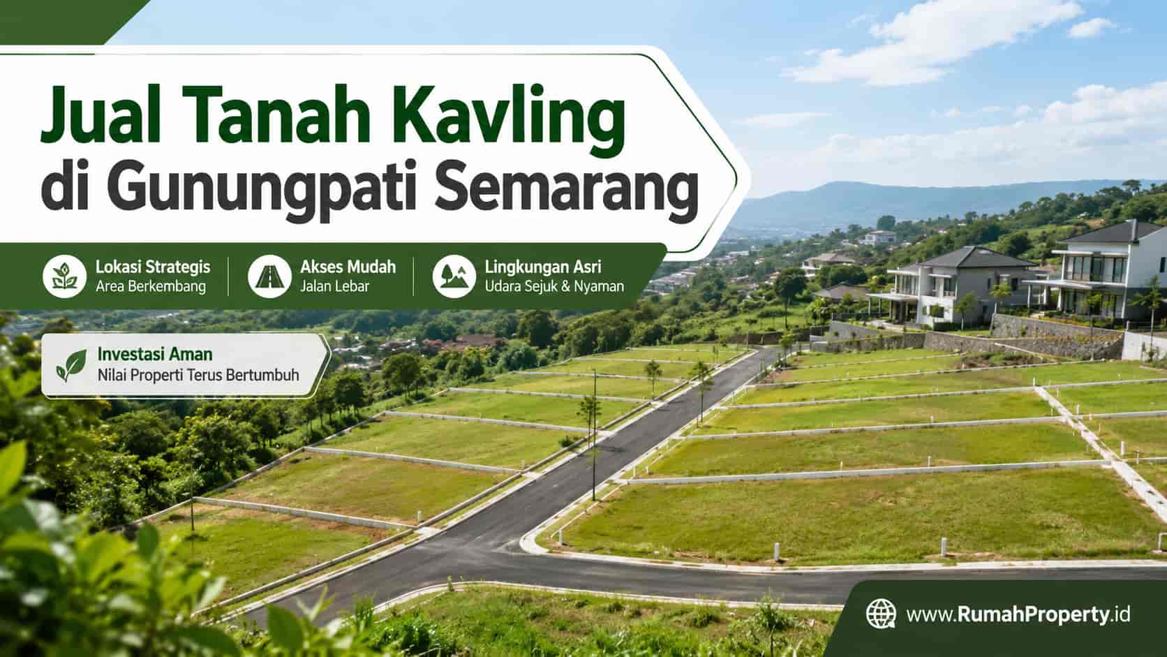 jual tanah kavling di gunungpati semarang