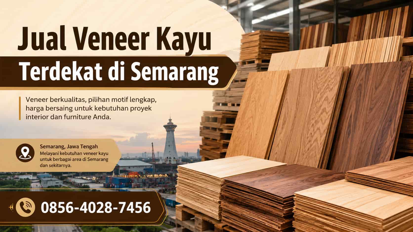 jual veneer kayu terdekat di semarang