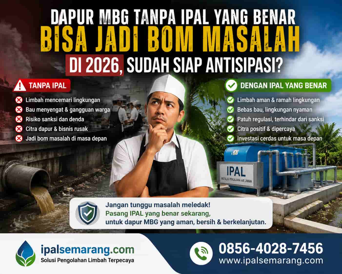 supplier ipal dapur mbg semarang