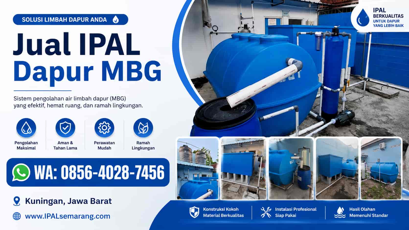 JUAL IPAL MBG KUNINGAN JAWA BARAT