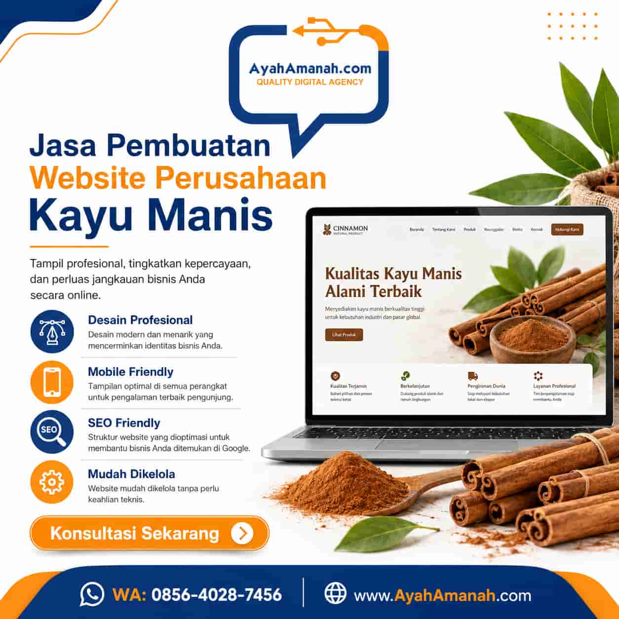 jasa pembuatan website perusahaan bisnis rempah kayu manis di jambi (4)