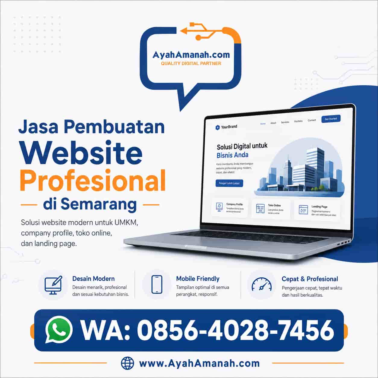 jasa pembuatan website profesional di semarang