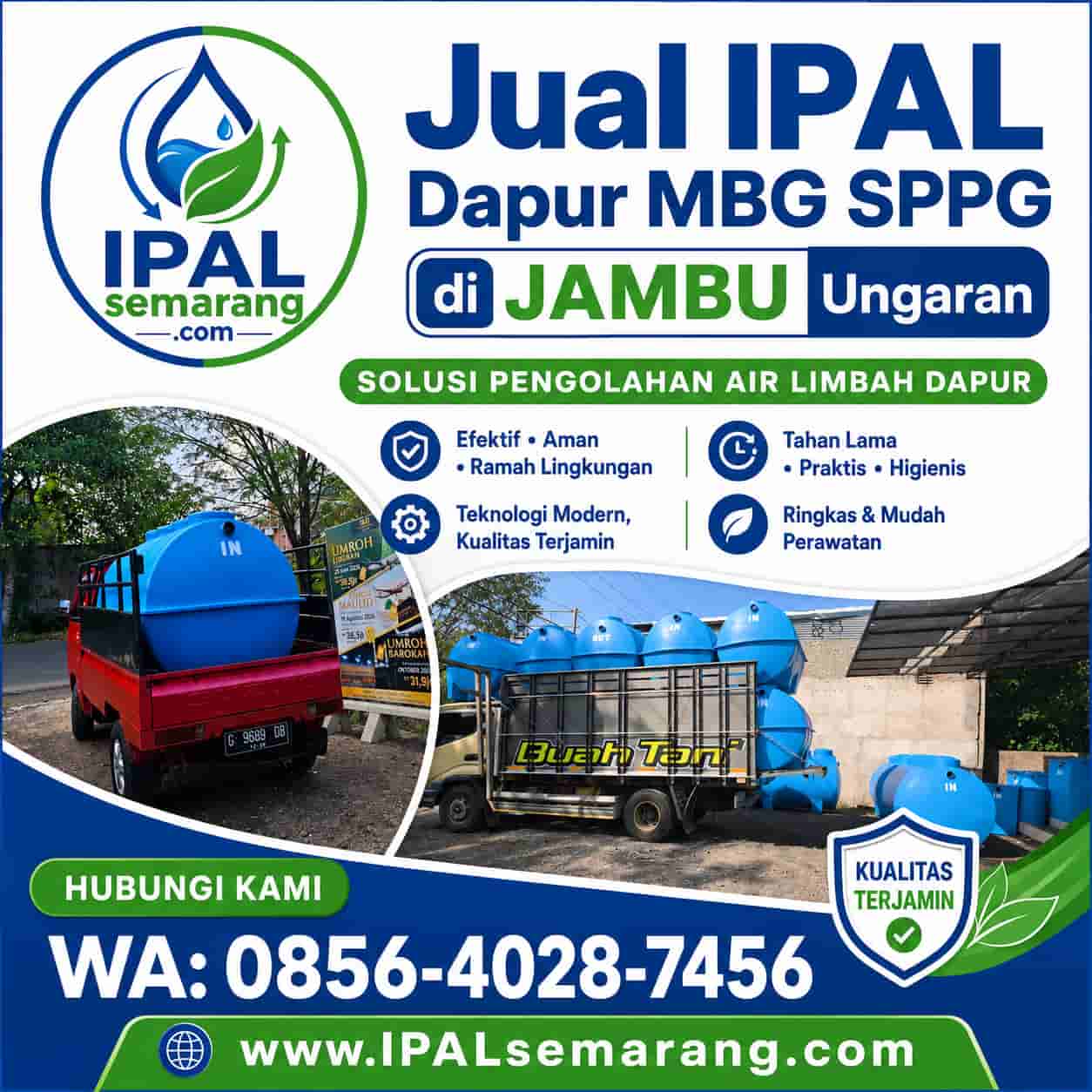 jual ipal dapur mbg bgn sppg di jambu kabupaten semarang