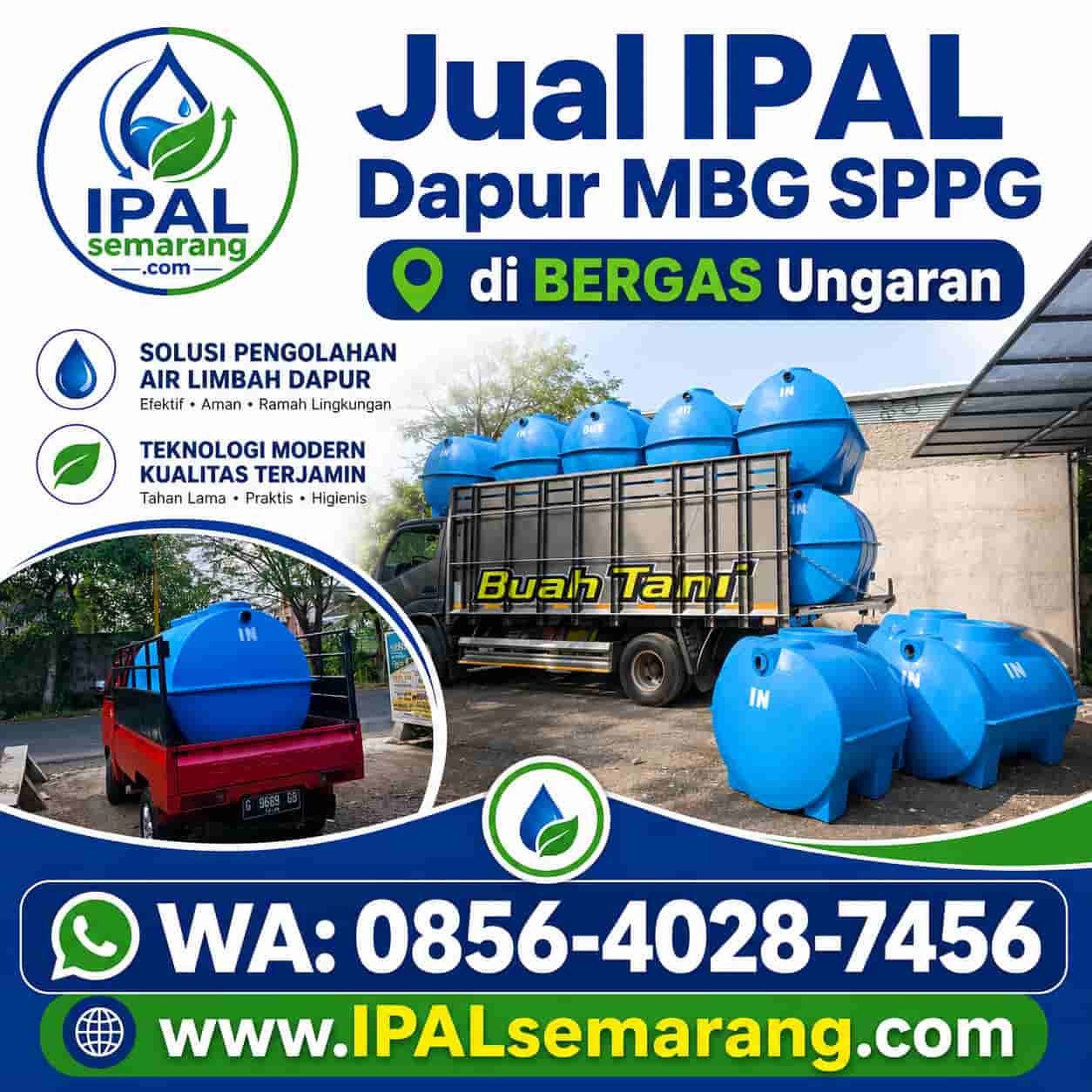 jual ipal dapur mbg di bergas ungaran