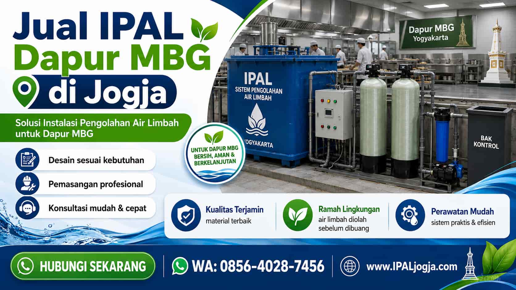 jual ipal dapur mbg di jogja kulon progo