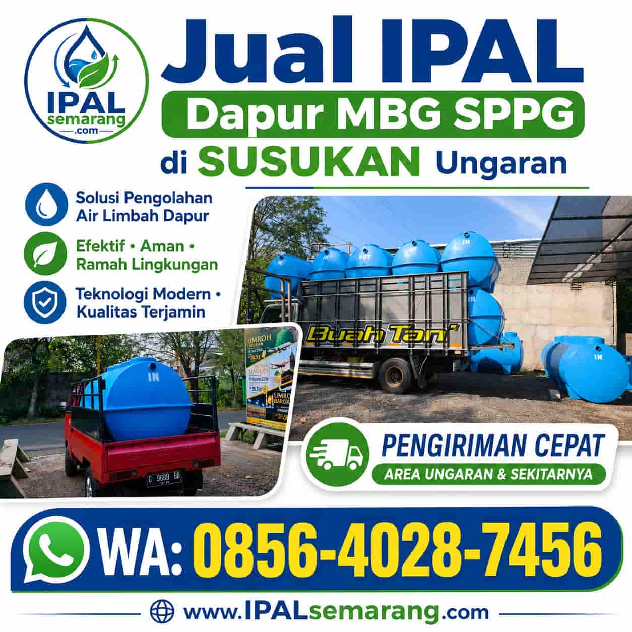 jual ipal dapur mbg di susukan ungaran