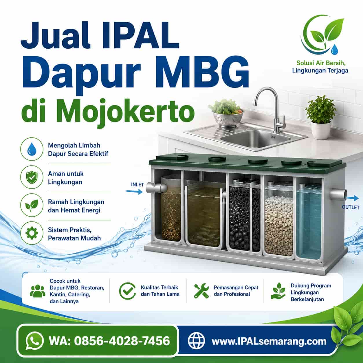 jual ipal mbg mojokerto trowulan