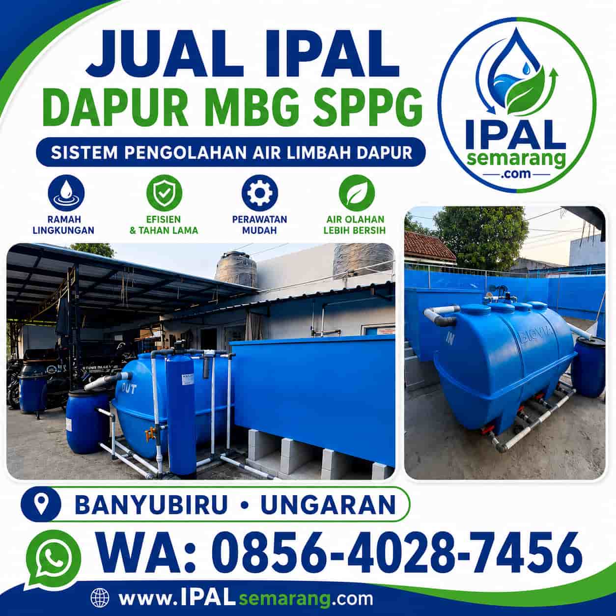 jual ipal mbg sppg di banyubiru ungaran semarang