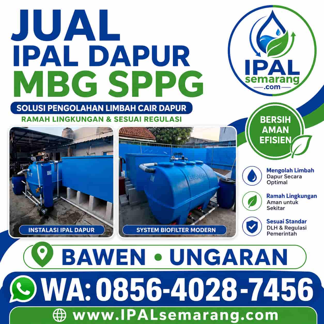 jual ipal mbg sppg di bawen ungaran kab semarang
