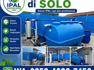 INSTALASI IPAL DAPUR MBG DI SOLO