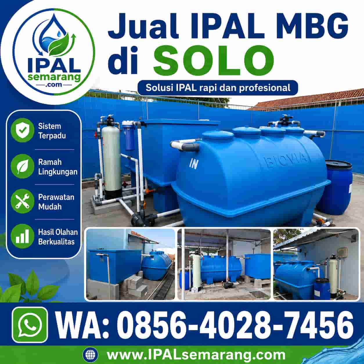 INSTALASI IPAL DAPUR MBG DI SOLO