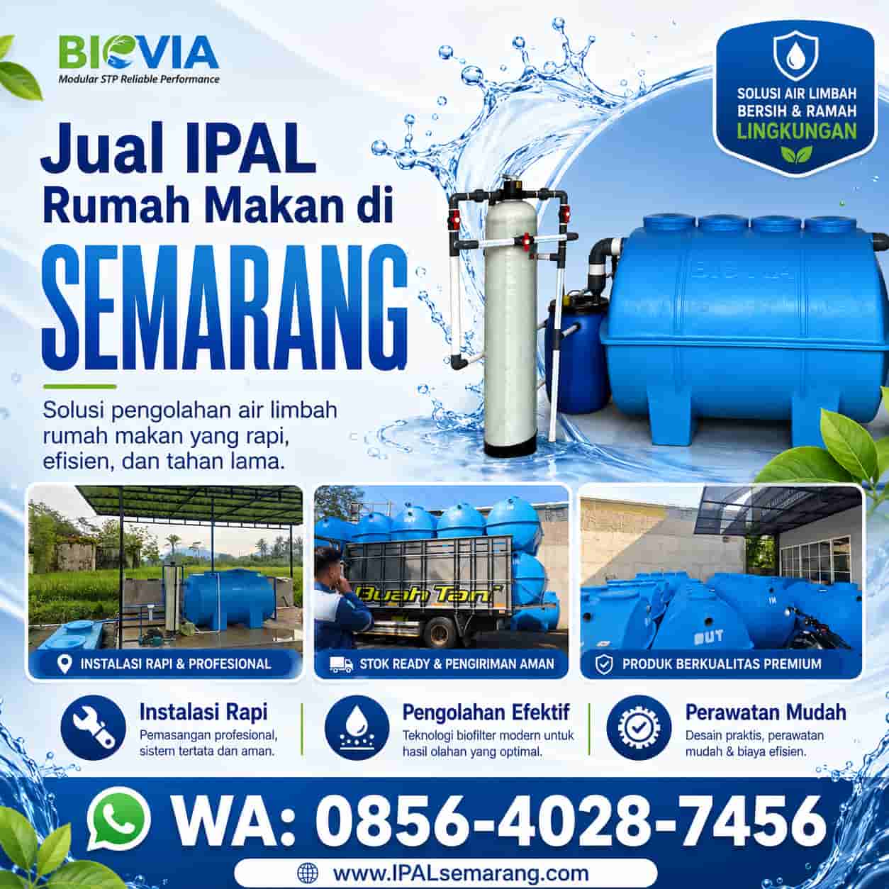JUAL IPAL RUMAH MAKAN DI SEMARANG