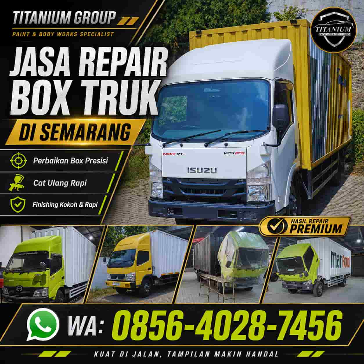 Jasa Repair Box Truk di Semarang oleh K3 Karoseri