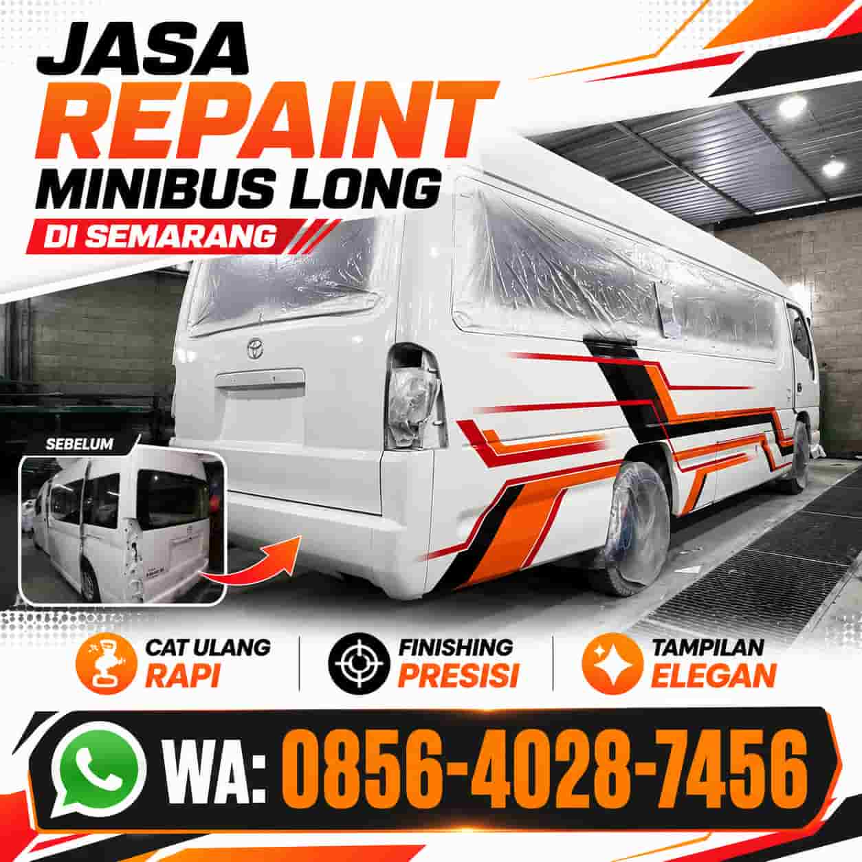 jasa repaint minibus di semarang
