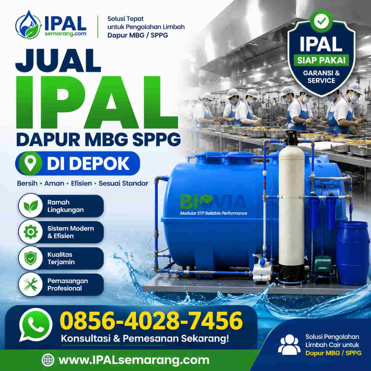 jual ipal mbg sppg di depok