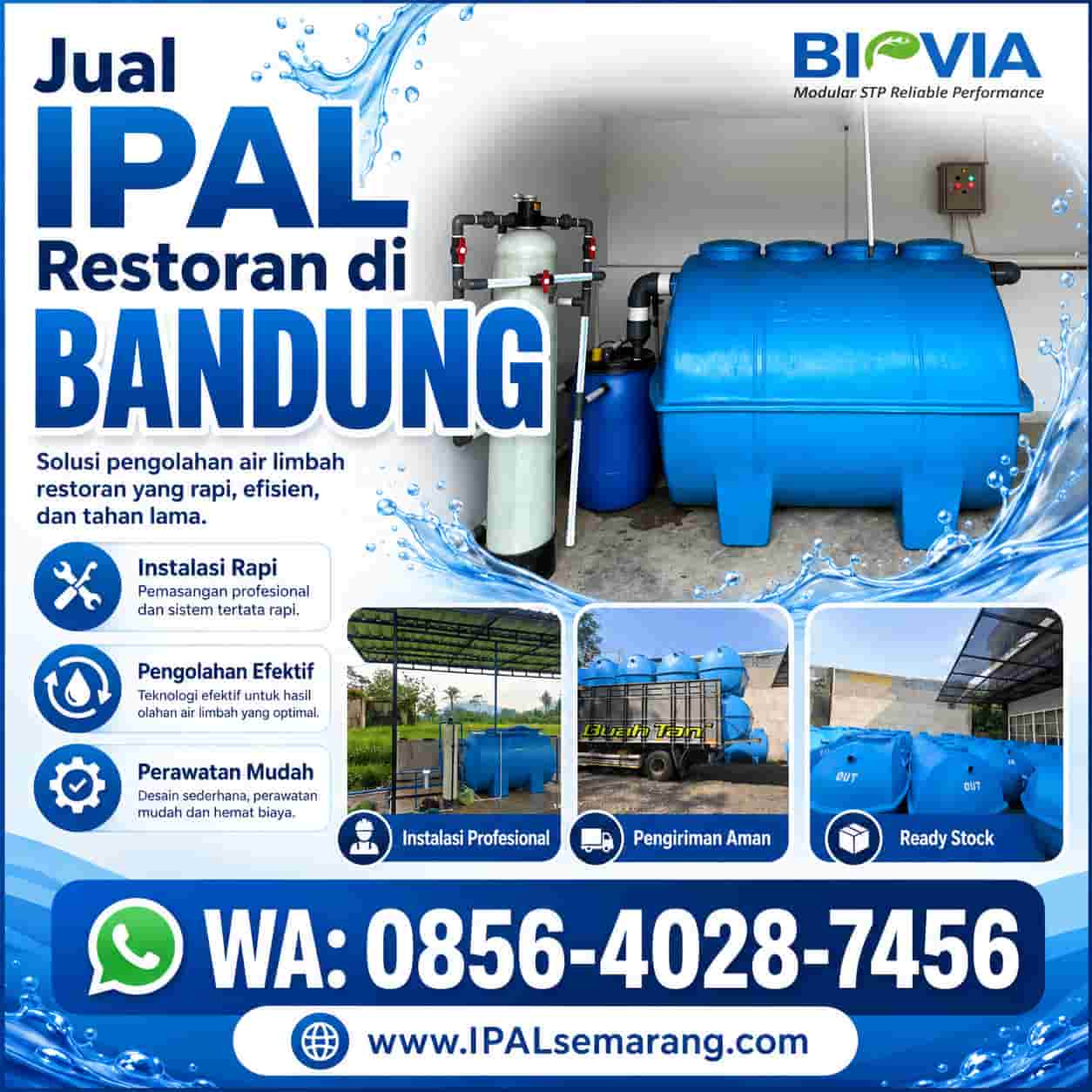 jual ipal restoran di bandung