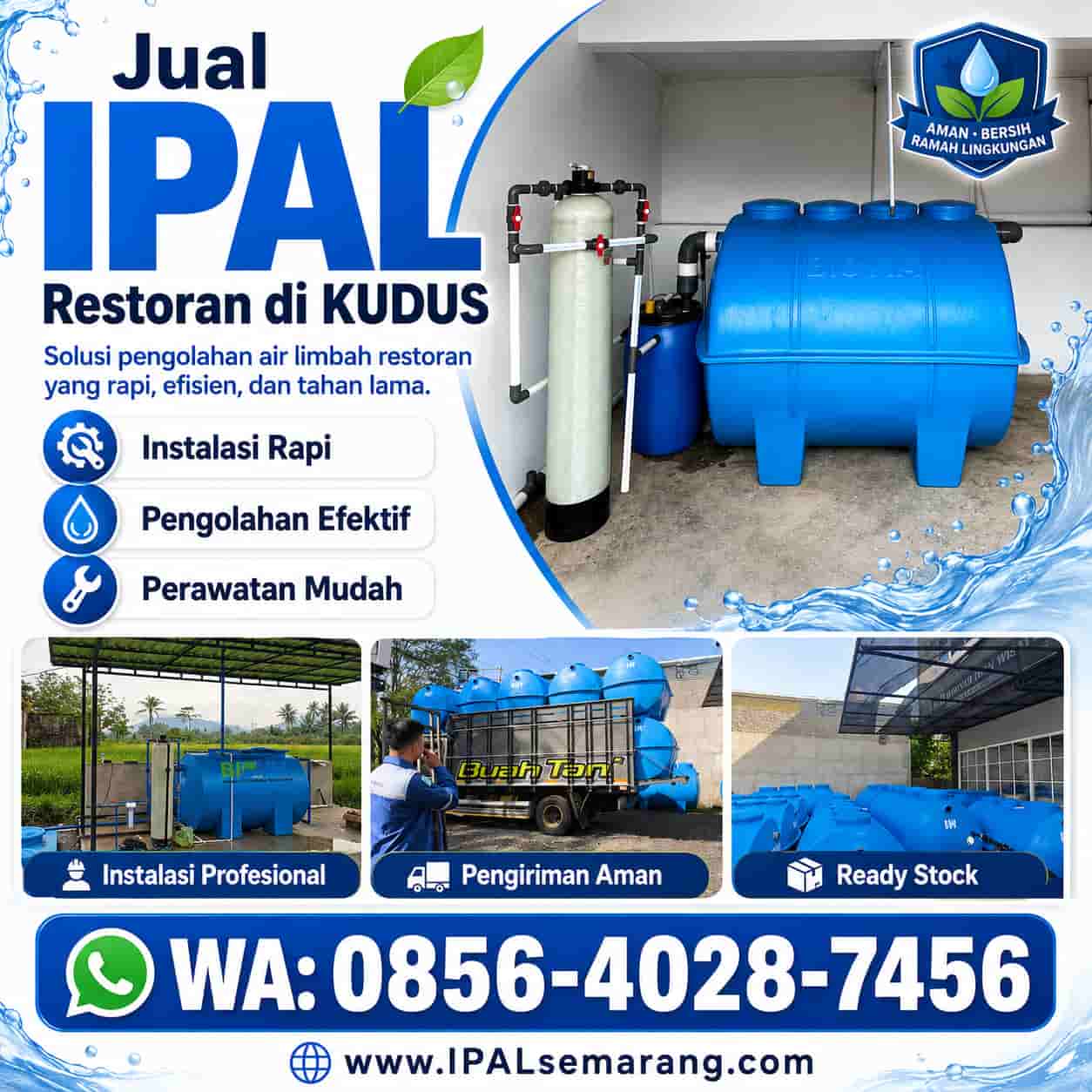jual ipal restoran di kudus