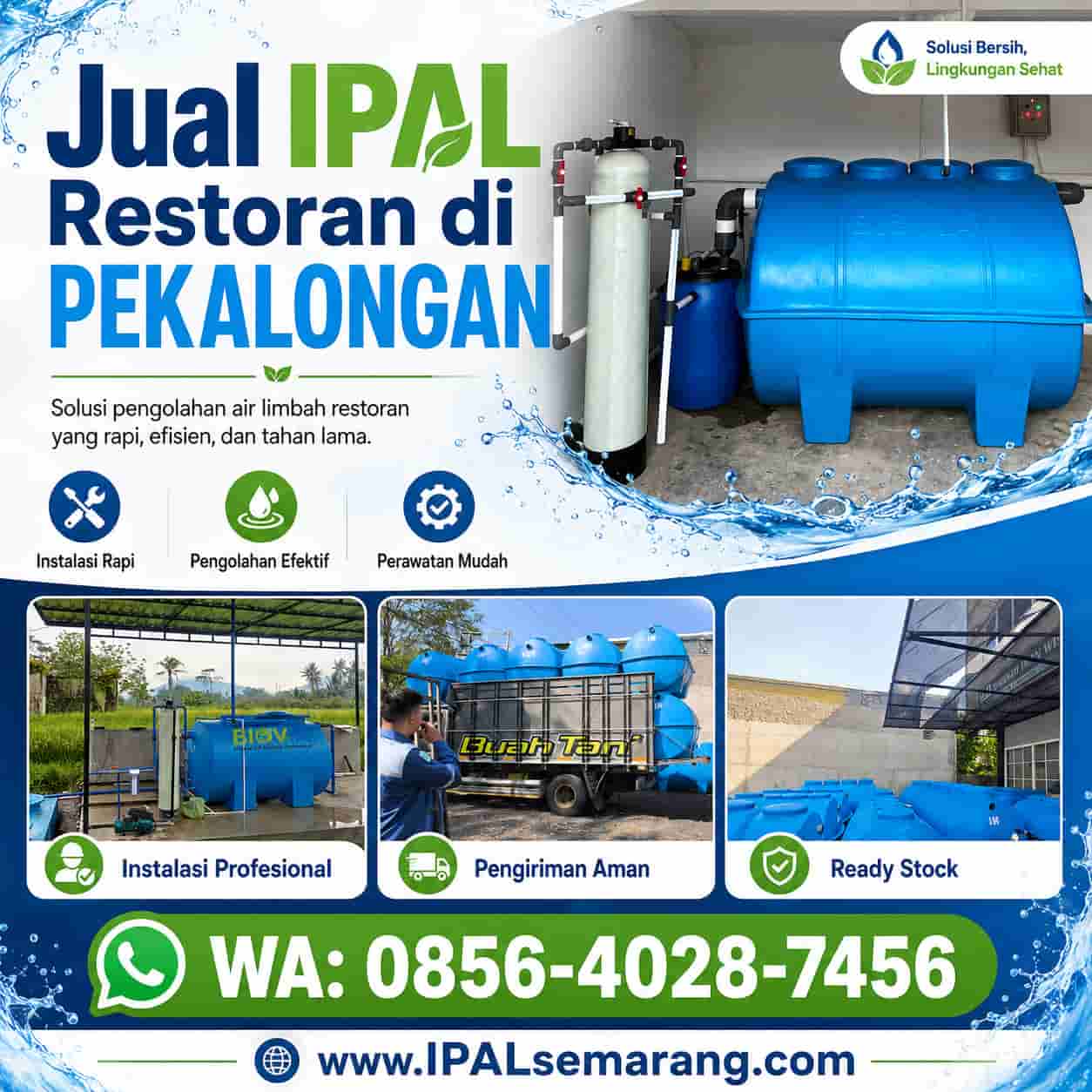 jual ipal restoran di pekalongan