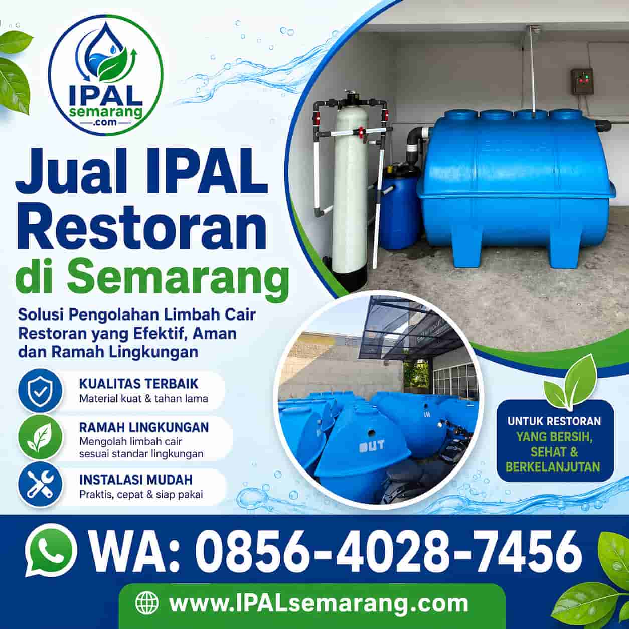 jual ipal restoran di semarang 1