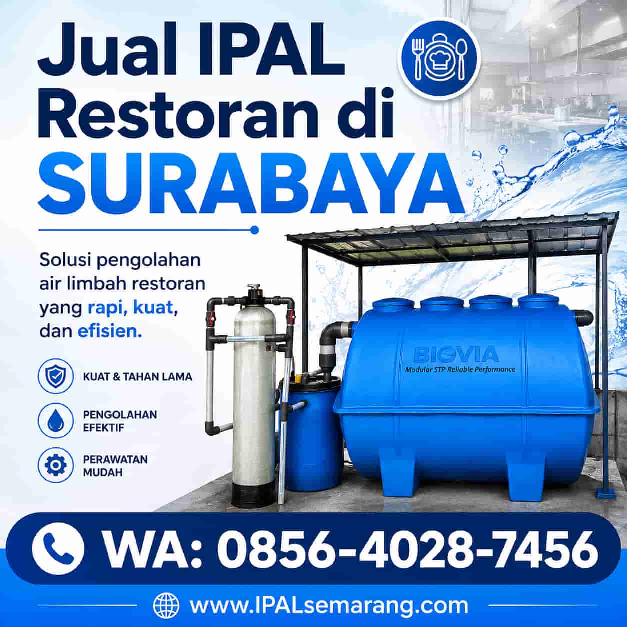 jual ipal restoran di surabaya jawa timur
