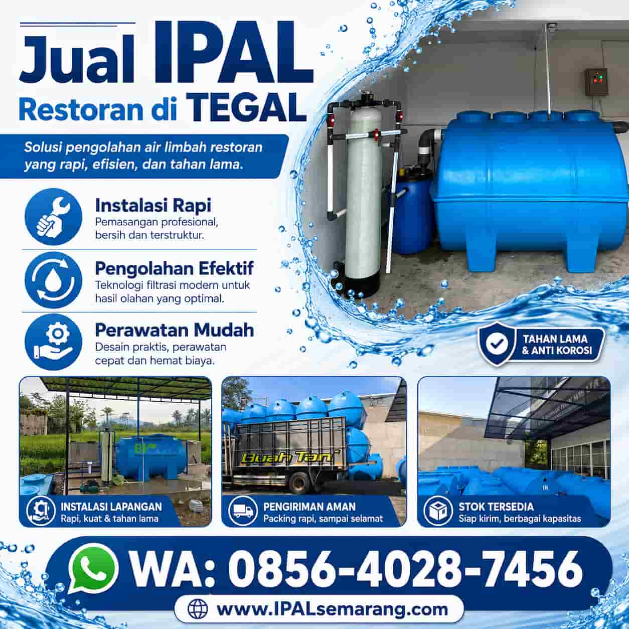 jual ipal restoran di tegal