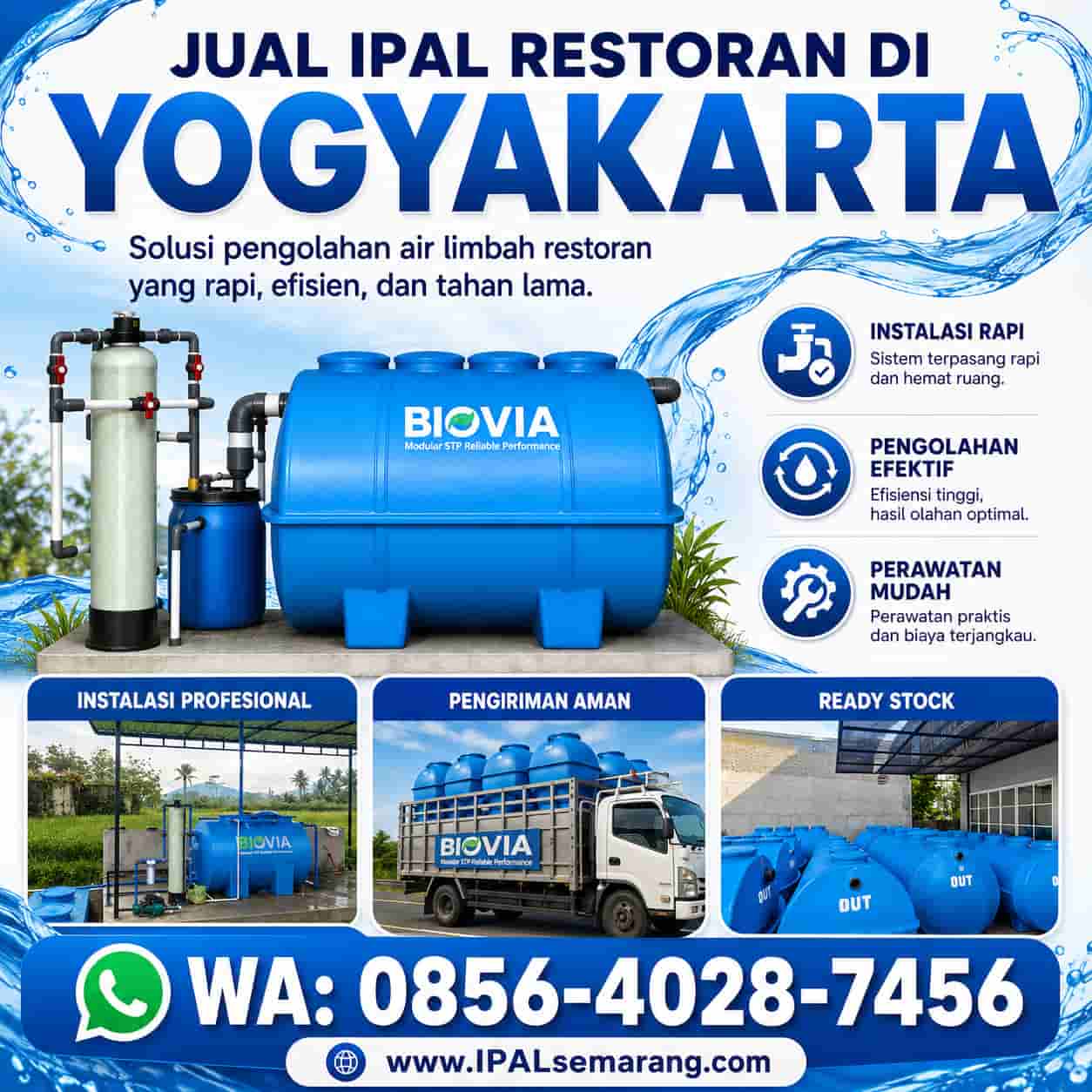 jual ipal restoran di yogyakarta