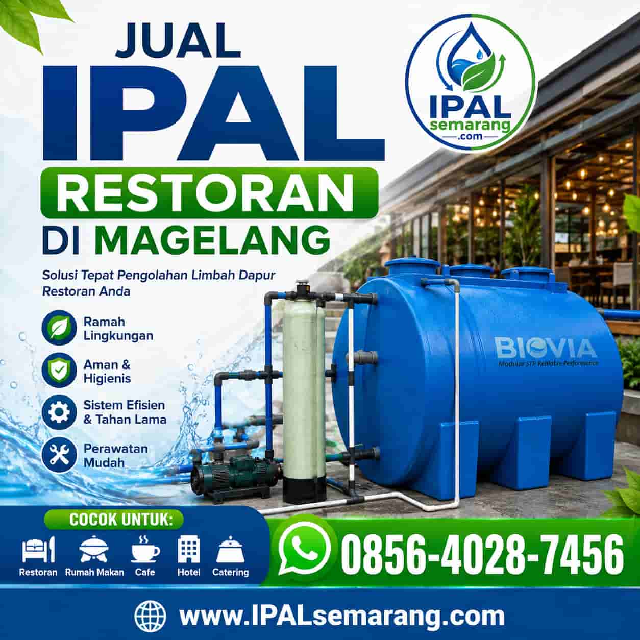 jual ipal restoran rumah makan di magelang