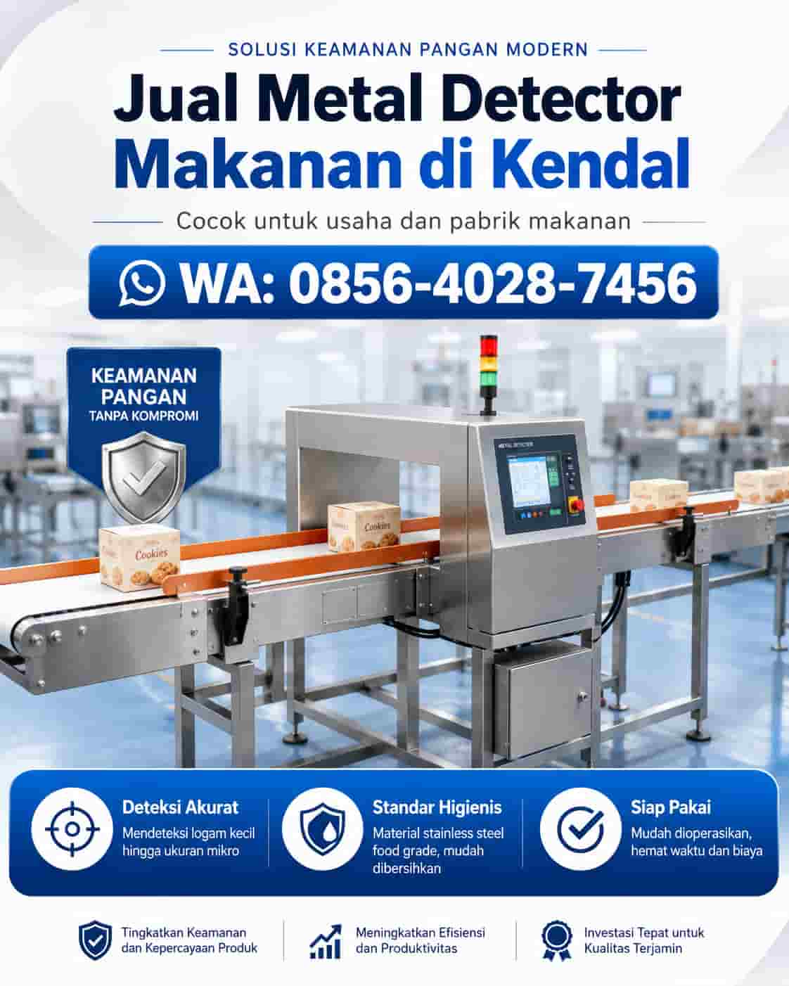 jual metal detector makanan di kendal