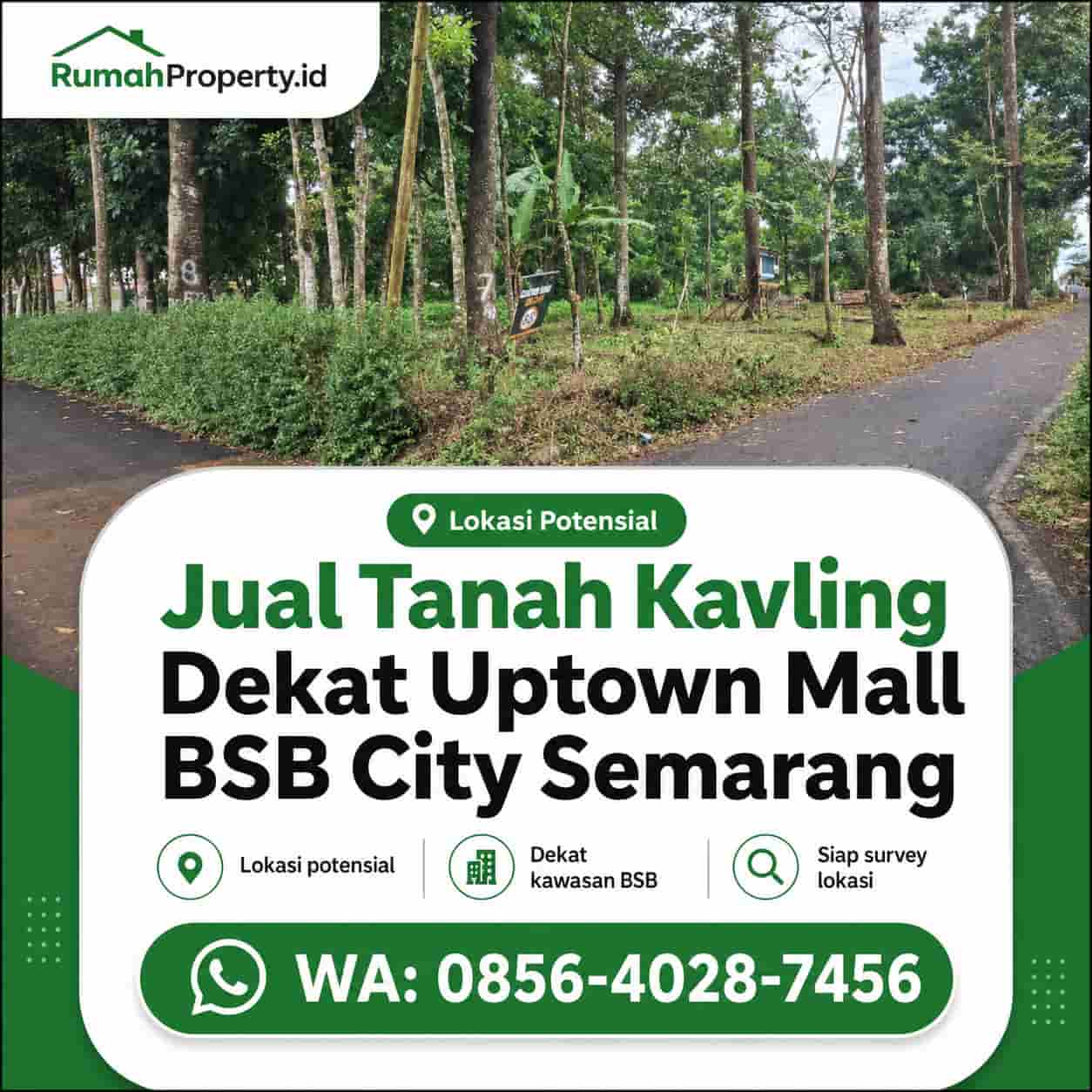 jual tanah kavling dekat uptown mall bsb city semarang (2)