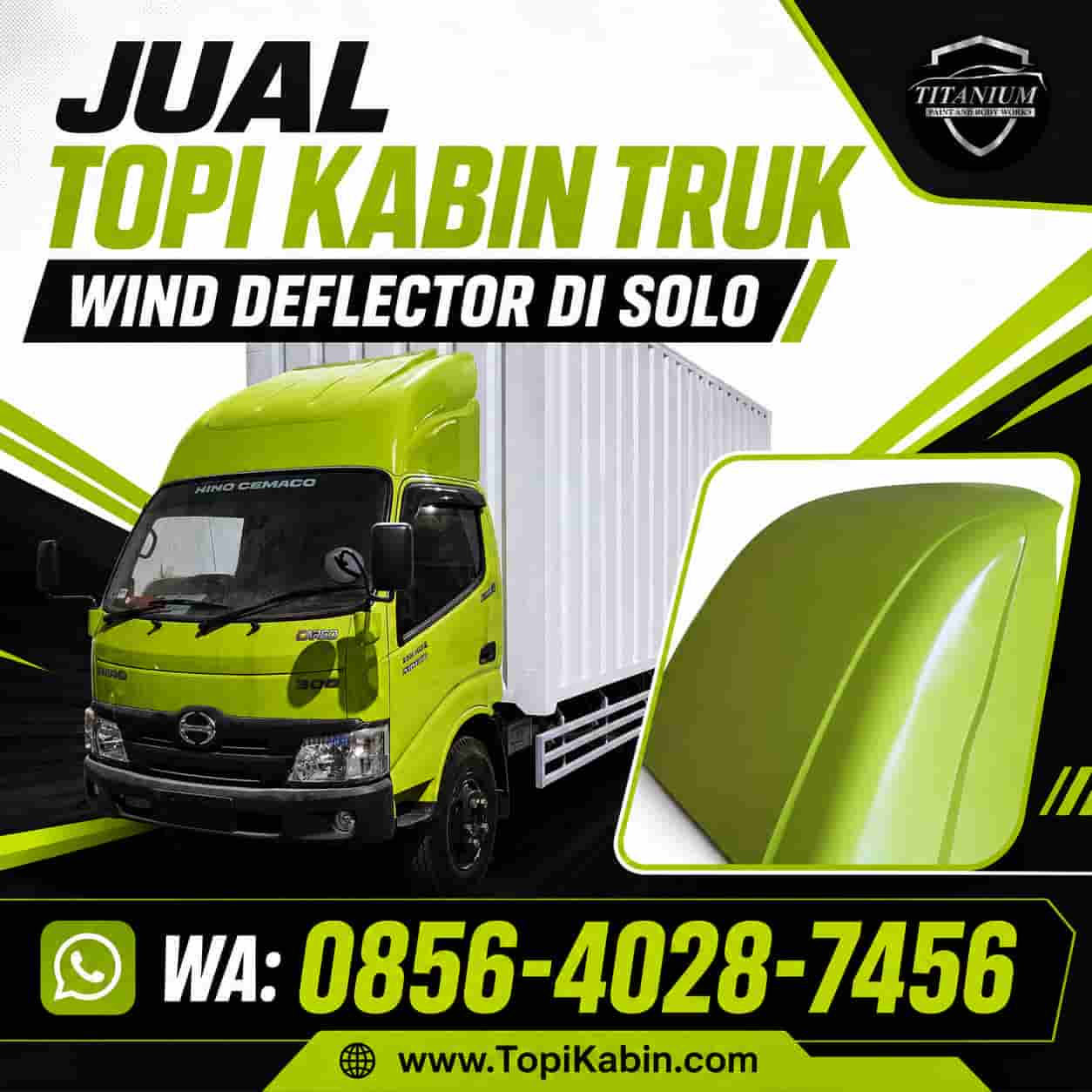 jual topi kabin truk di solo