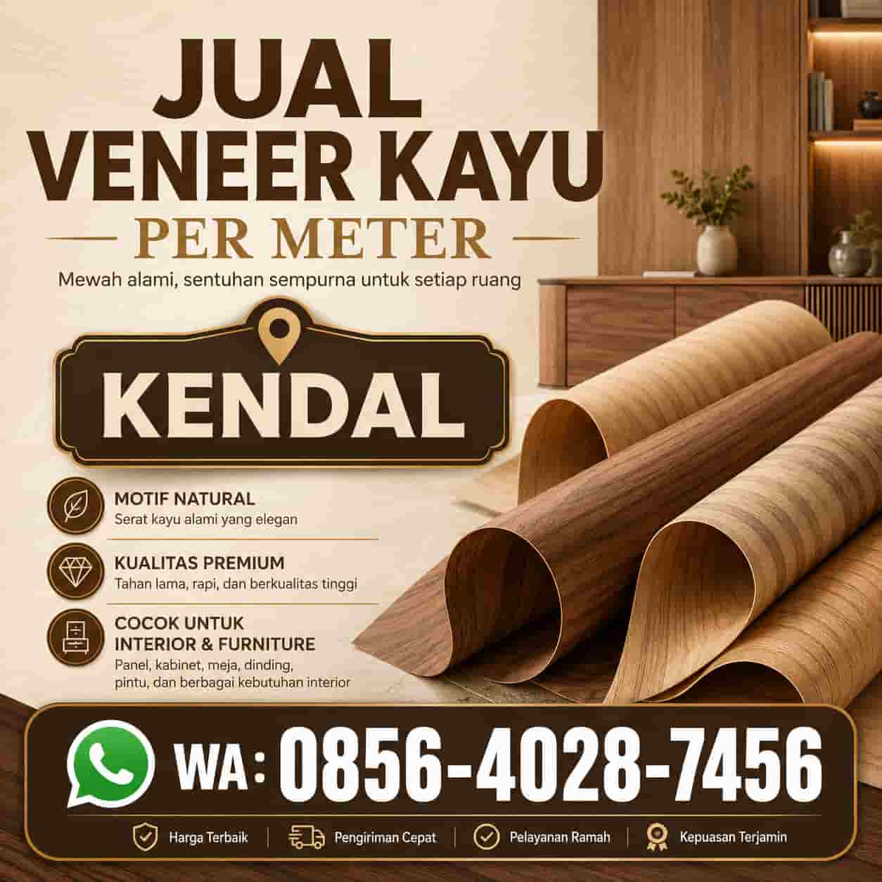jual veneer kayu di kendal