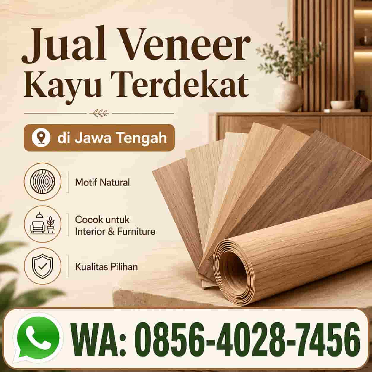 jual veneer kayu terdekat jawa tengah
