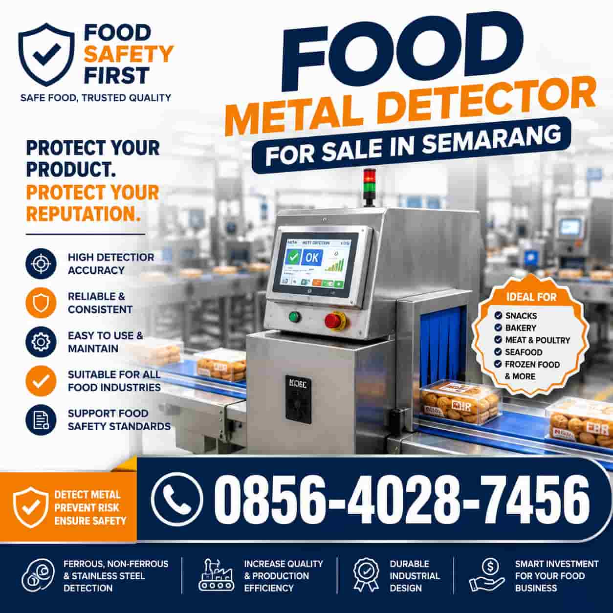 Food Metal Detector for Sale in Semarang