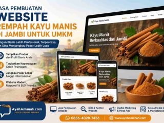 Jasa Pembuatan Website Rempah Kayu Manis di Jambi (2)