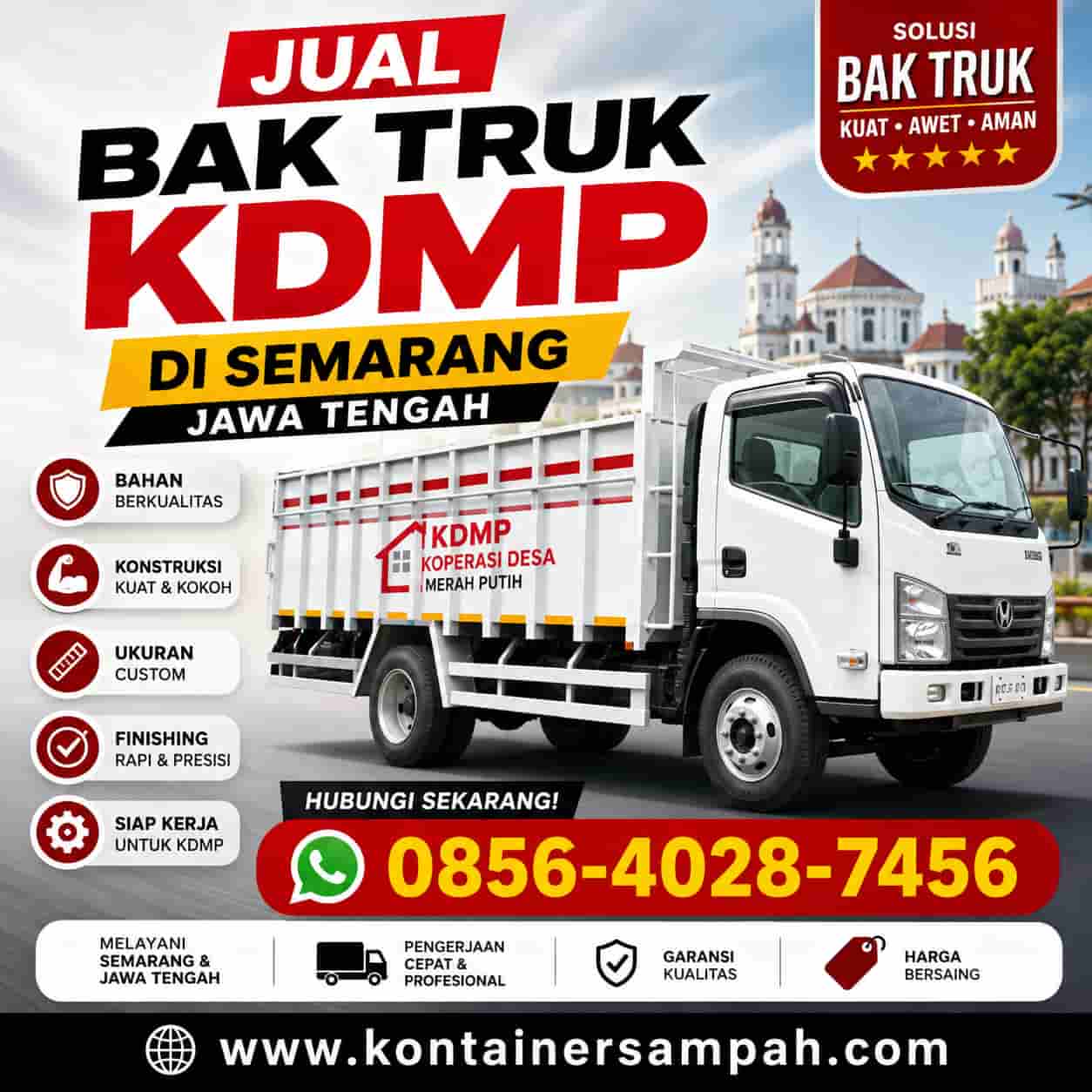 Jual Bak Truk KDMP di Semarang Jawa Tengah