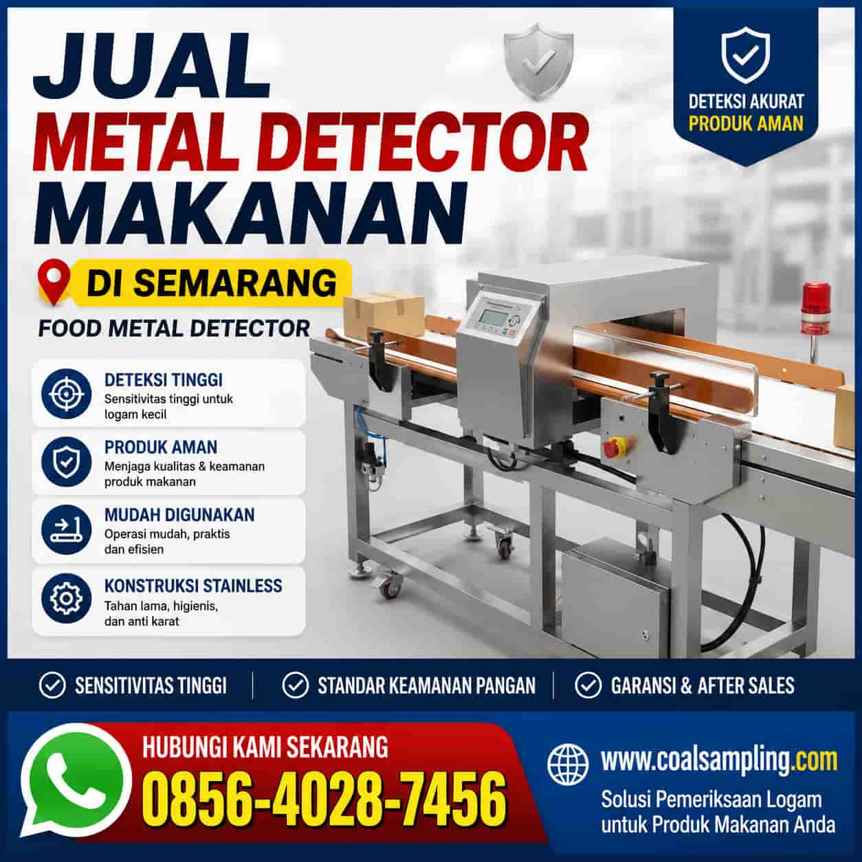 Jual Metal Detector Makanan di Semarang Food Metal Detector