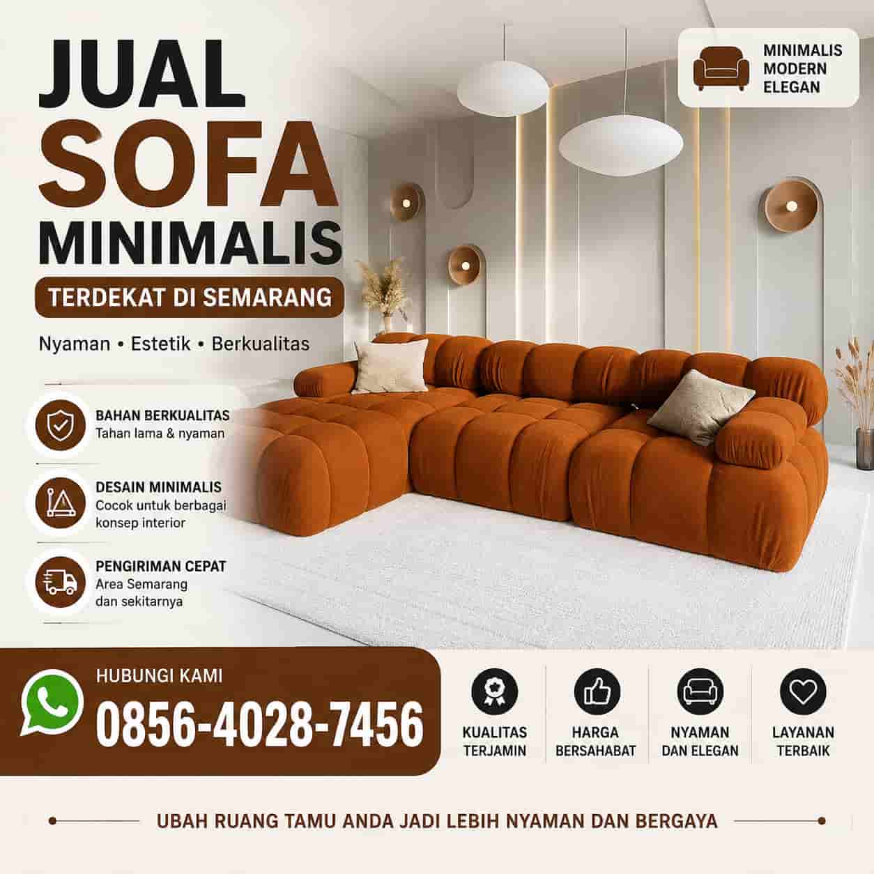 Jual Sofa Minimalis Terdekat di Semarang