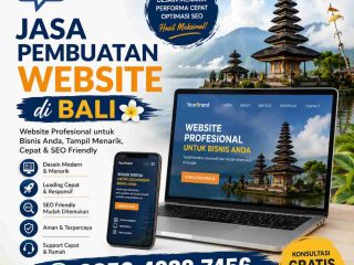 jasa pembuatan website bisnis di bali