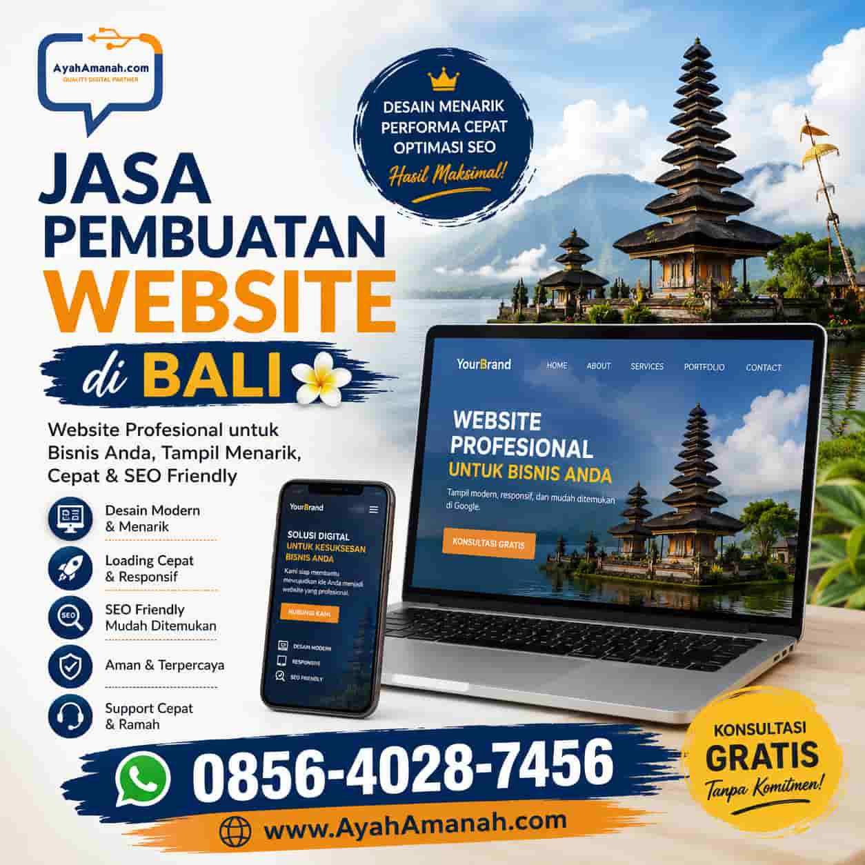 jasa pembuatan website bisnis di bali