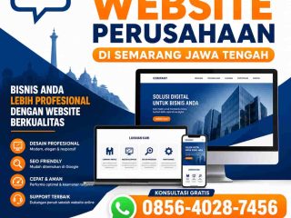jasa pembuatan website perusahaan di semarang jawa tengah