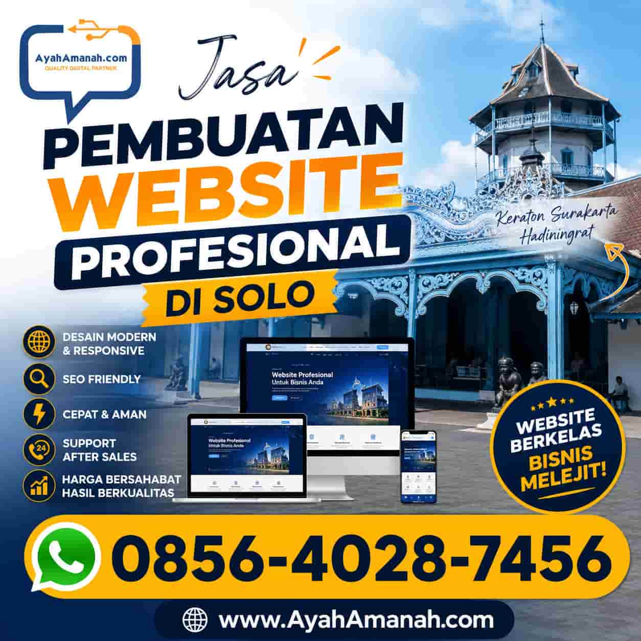 jasa pembuatan website profesional di solo