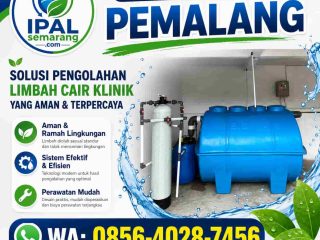 Jual IPAL Klinik di Pemalang Jawa Tengah