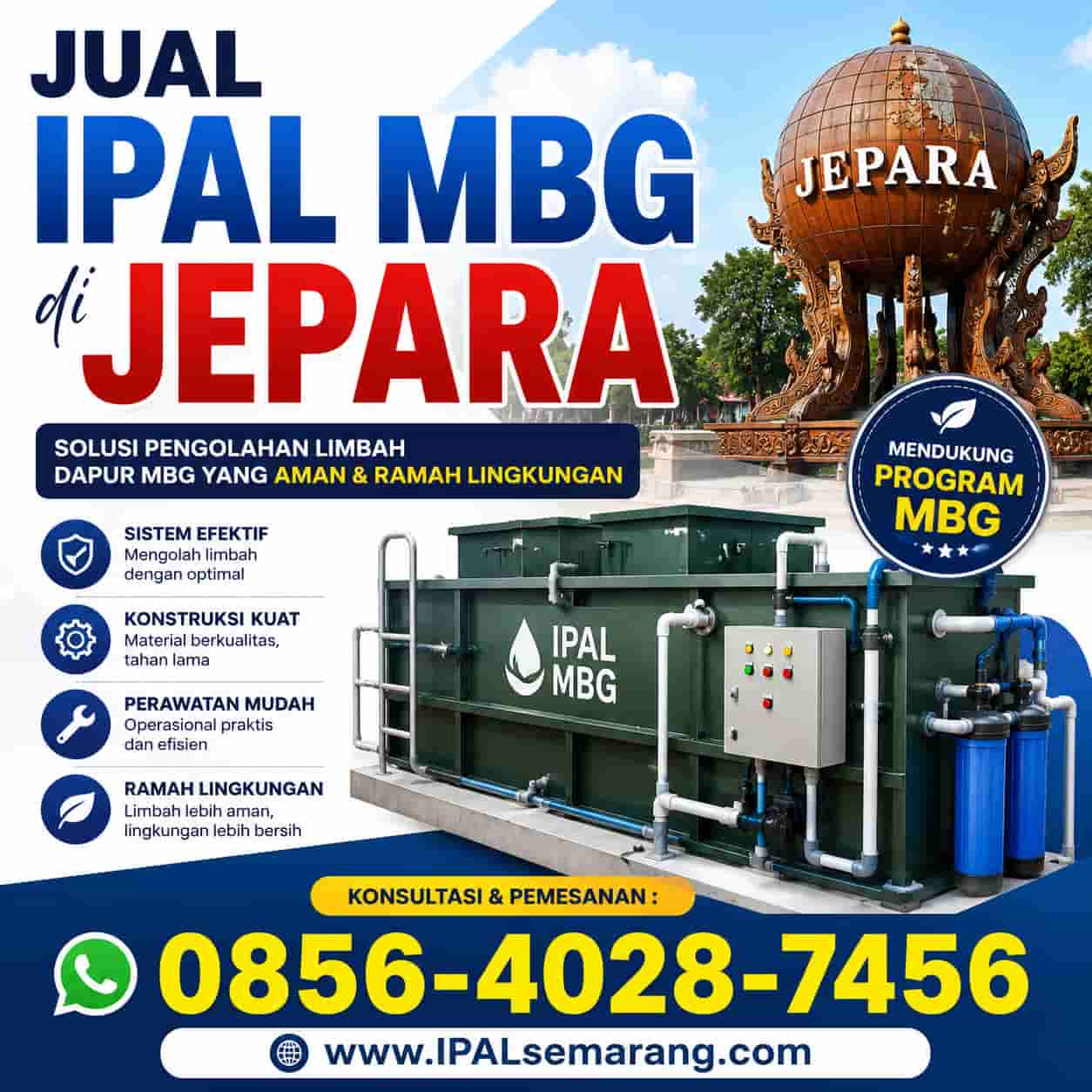 jual ipal mbg jepara jawa tengah