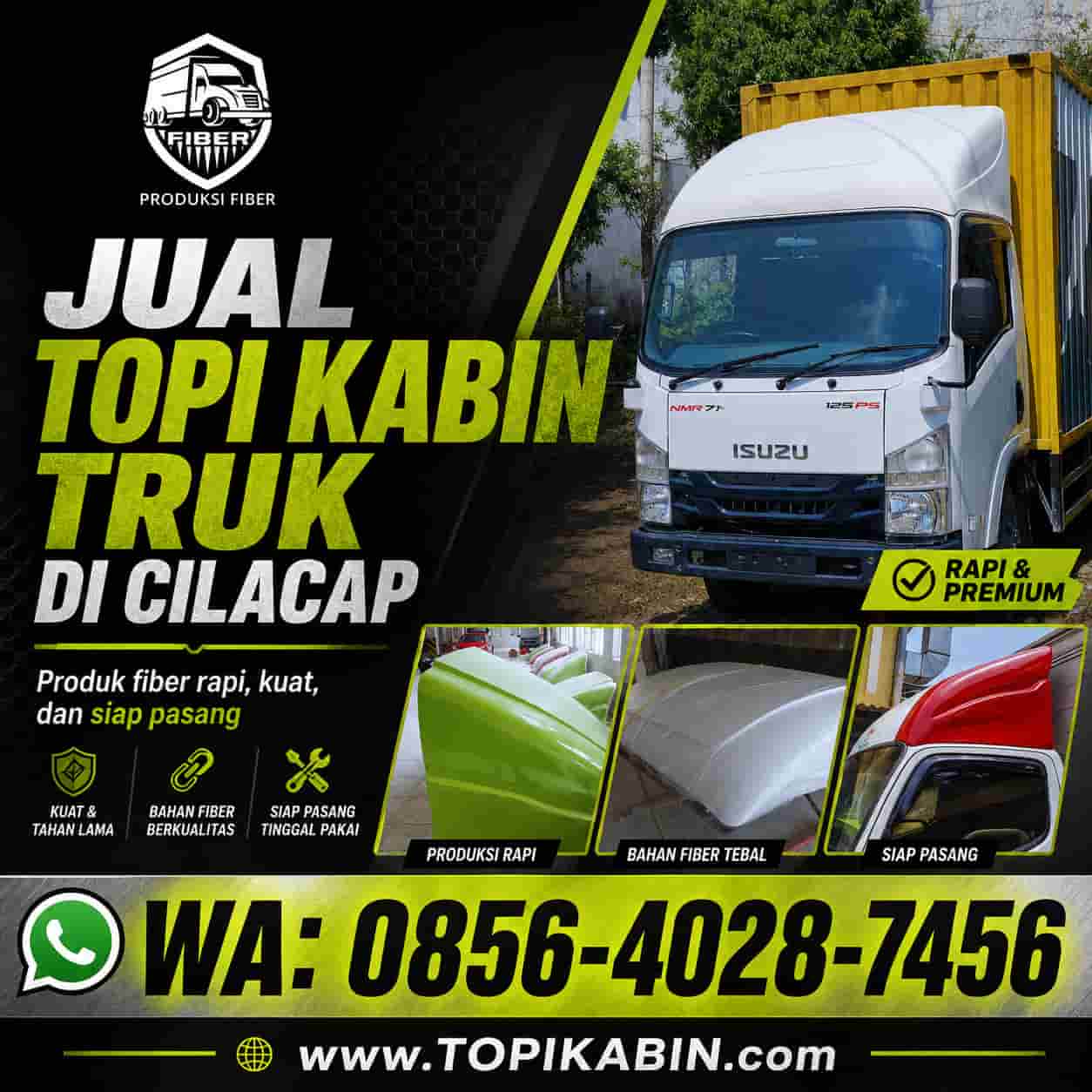 jual topi kabin truk cilacap