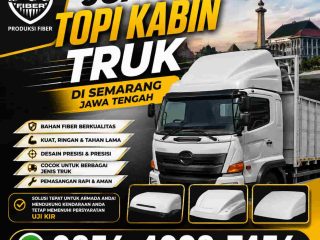jual topi kabin truk di semarang jateng